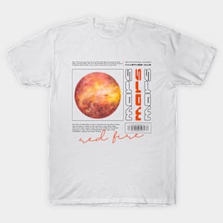 Mars Astronomy Planets Space Galaxy Universe T-Shirt